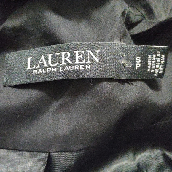 Lauren Ralph Lauren Faux-Fur-Trim Hooded Down Puffer Coat Size Small - Picture 7 of 12